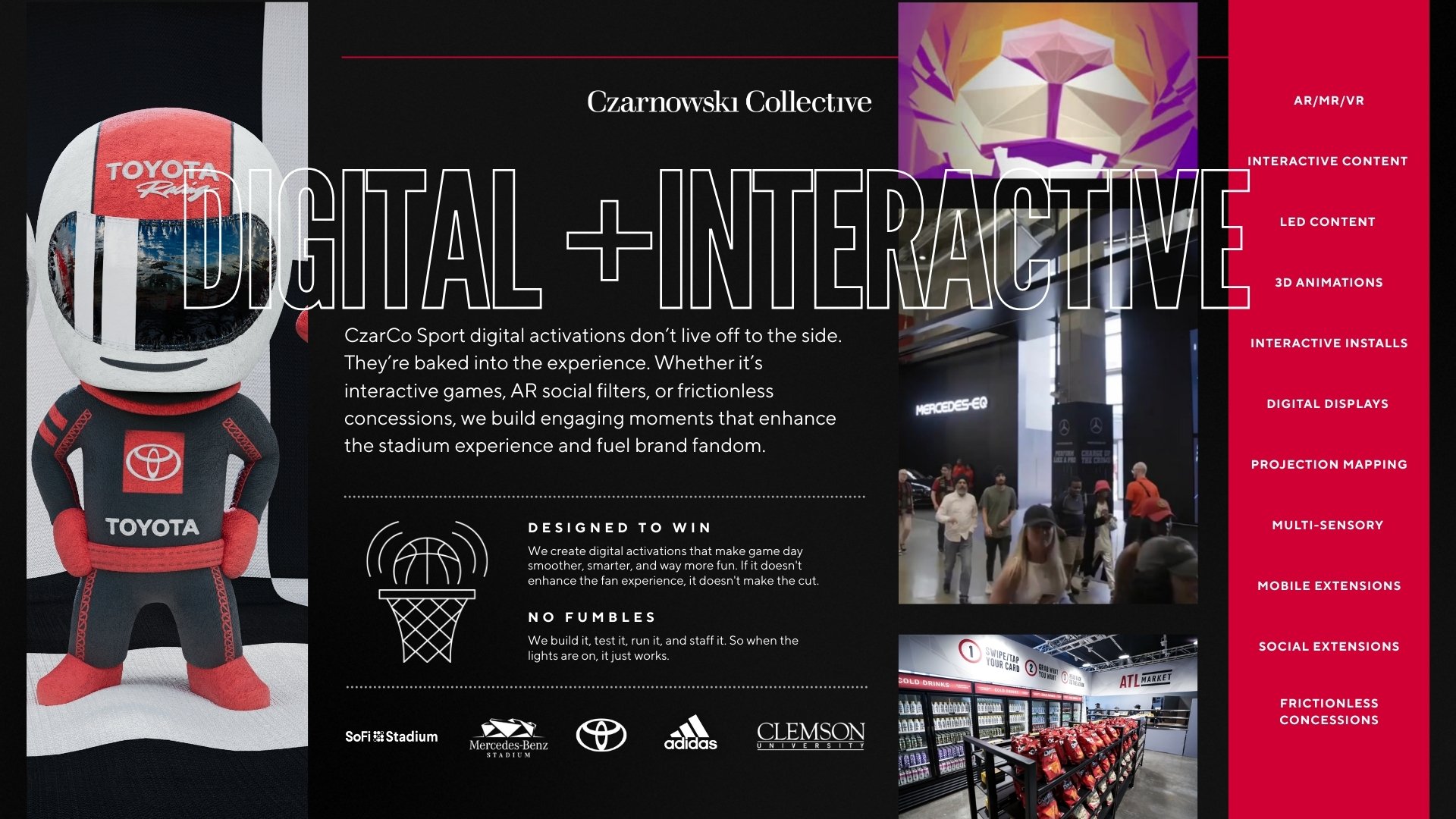 CzarCo Sport_Digital + Interactive