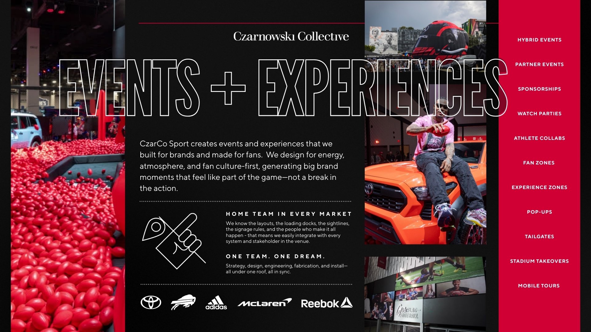 CzarCo Sport_Events + Experiences